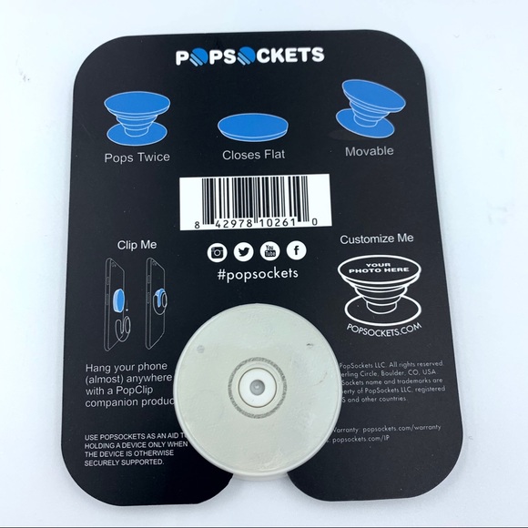 ⭐️PopSocket-Blue Ice Star - Picture 2 of 2